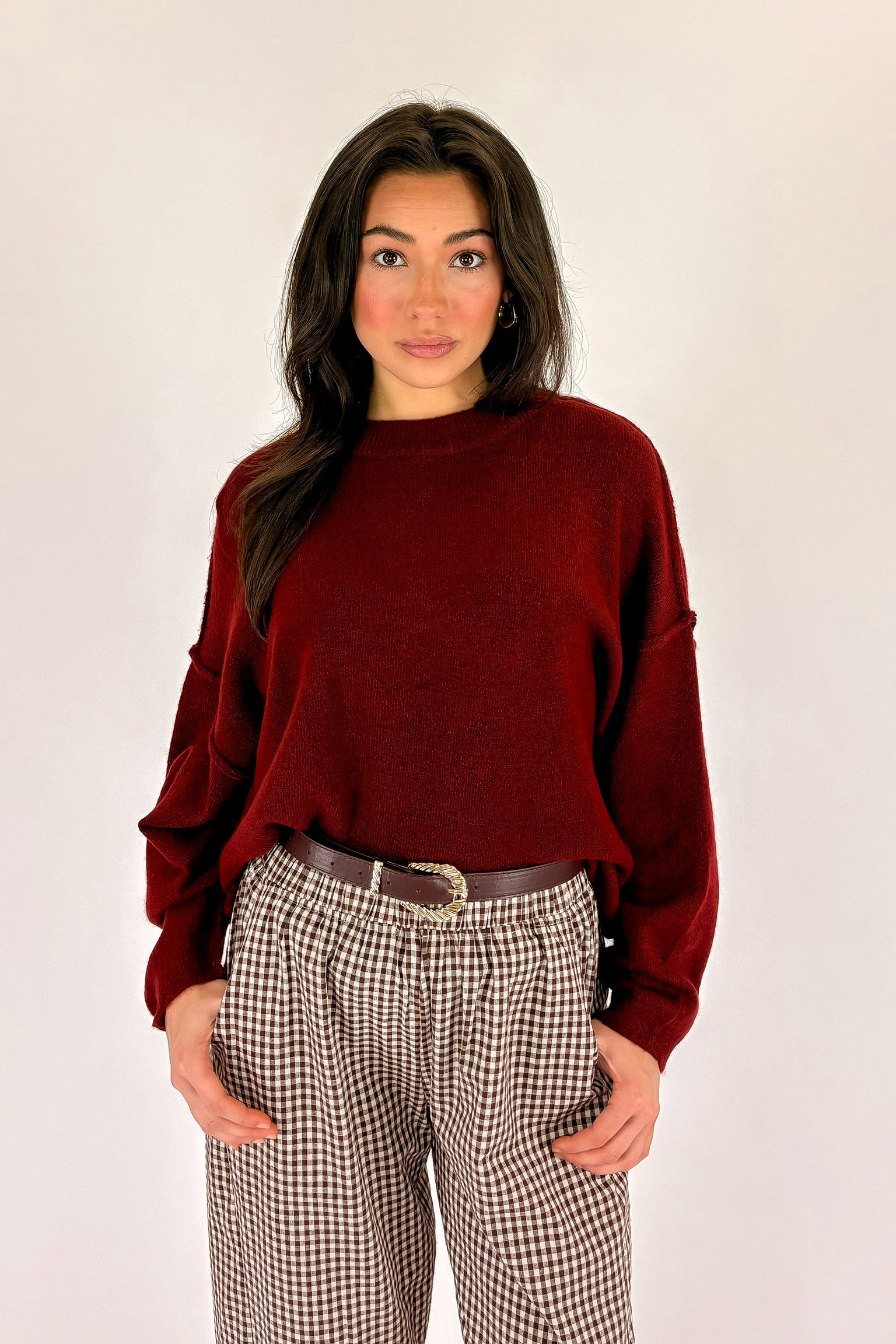 Cozy Midnights Oversized Sweater - BACK IN STOCK - Madison and Mallory