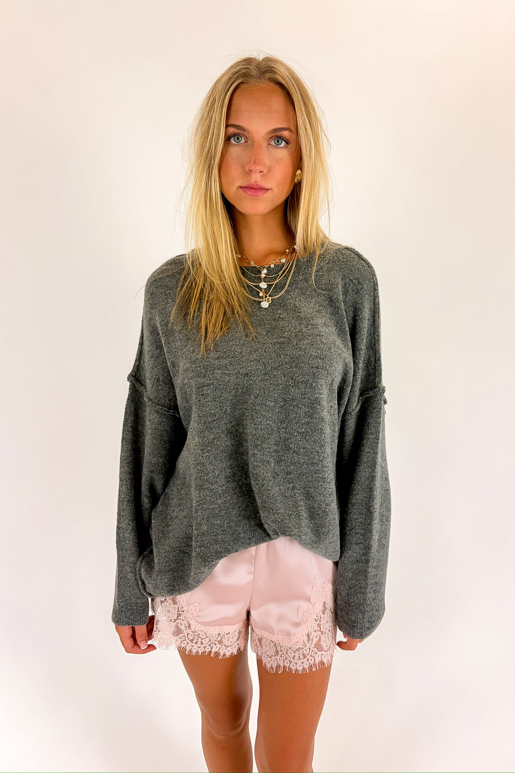 Cozy Midnights Oversized Sweater