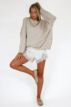 Cozy Midnights Oversized Sweater - Madison and Mallory