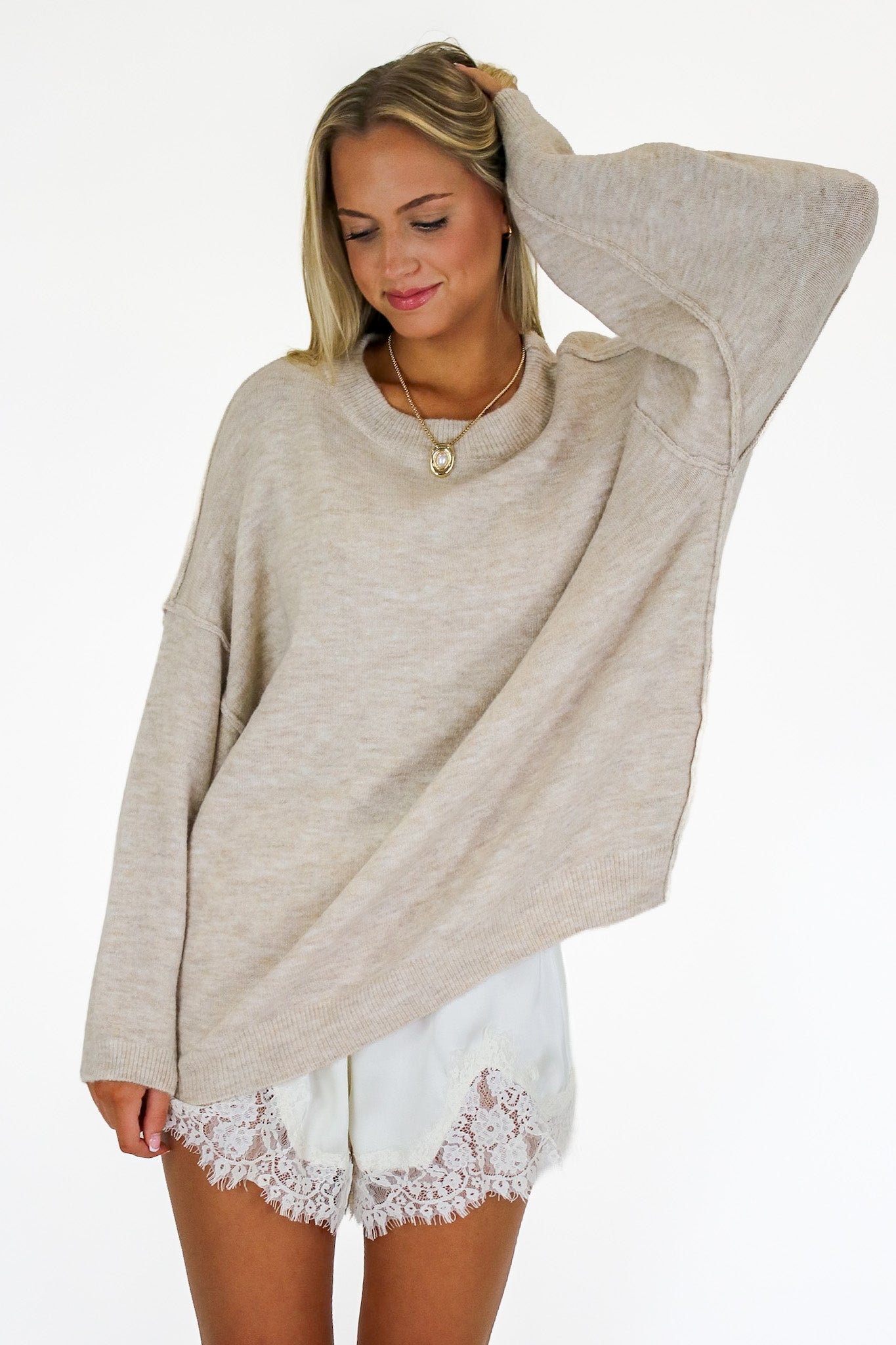Cozy Midnights Oversized Sweater