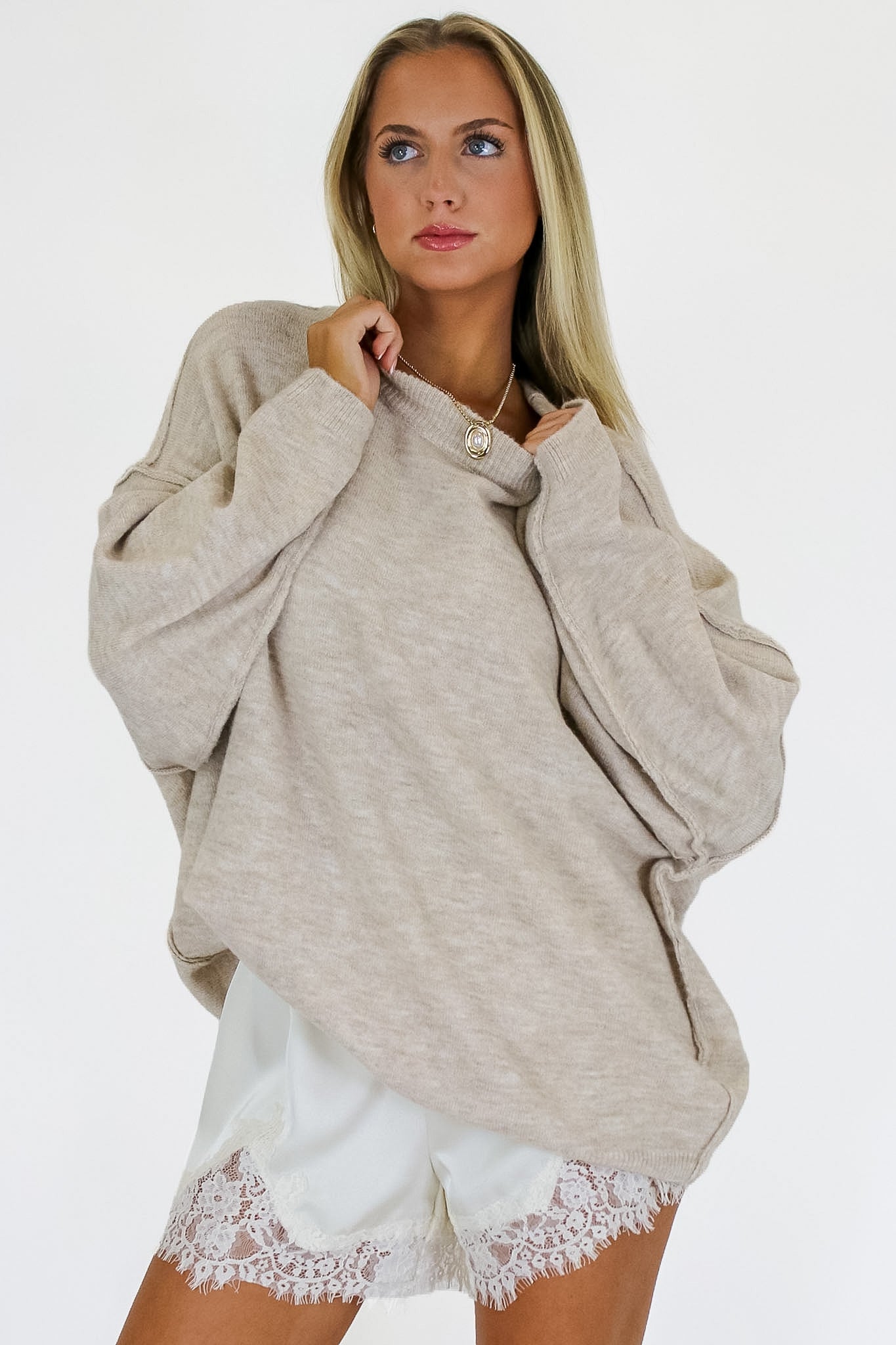 Cozy Midnights Oversized Sweater