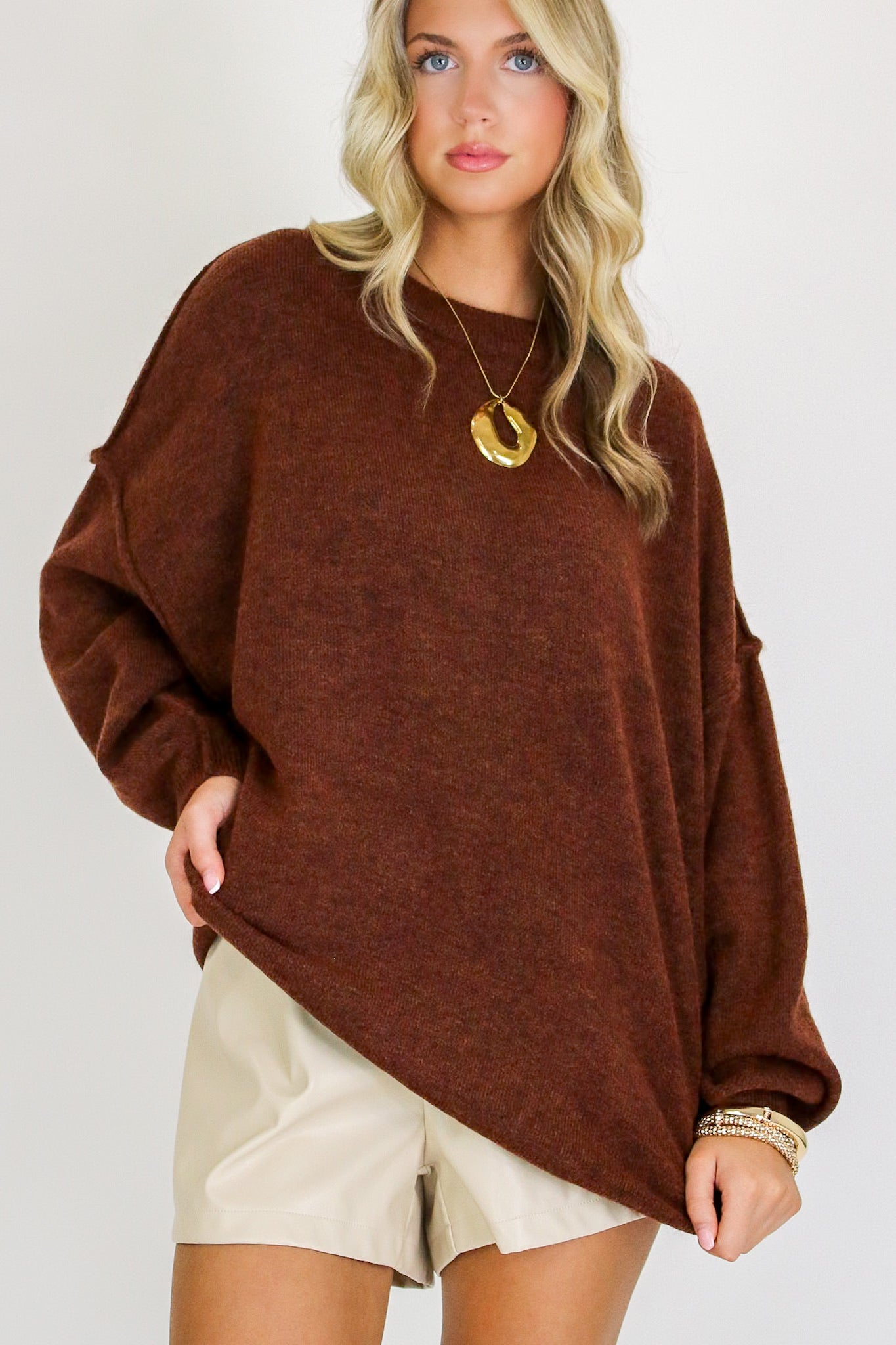Cozy Midnights Oversized Sweater