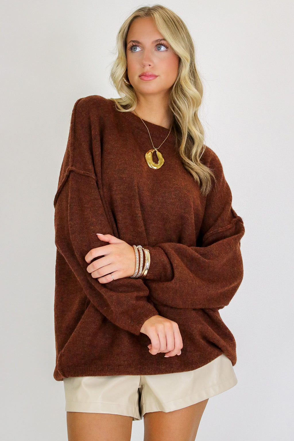 Cozy Midnights Oversized Sweater