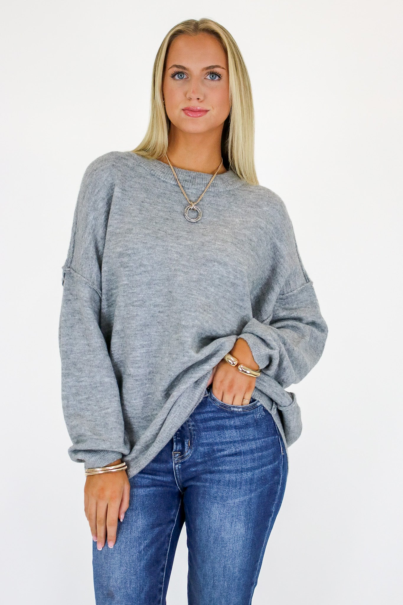 Cozy Midnights Oversized Sweater