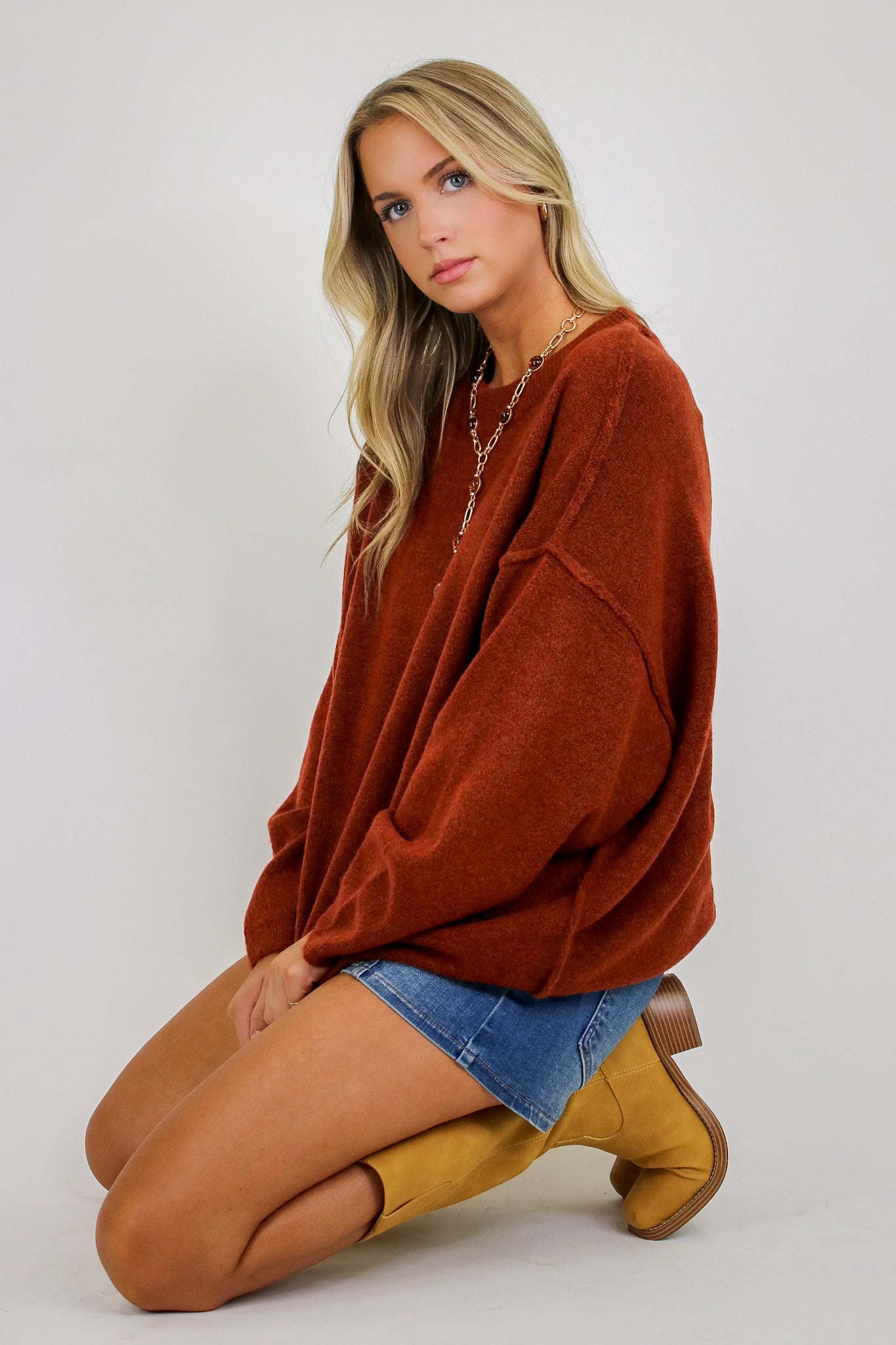 Cozy Midnights Oversized Sweater