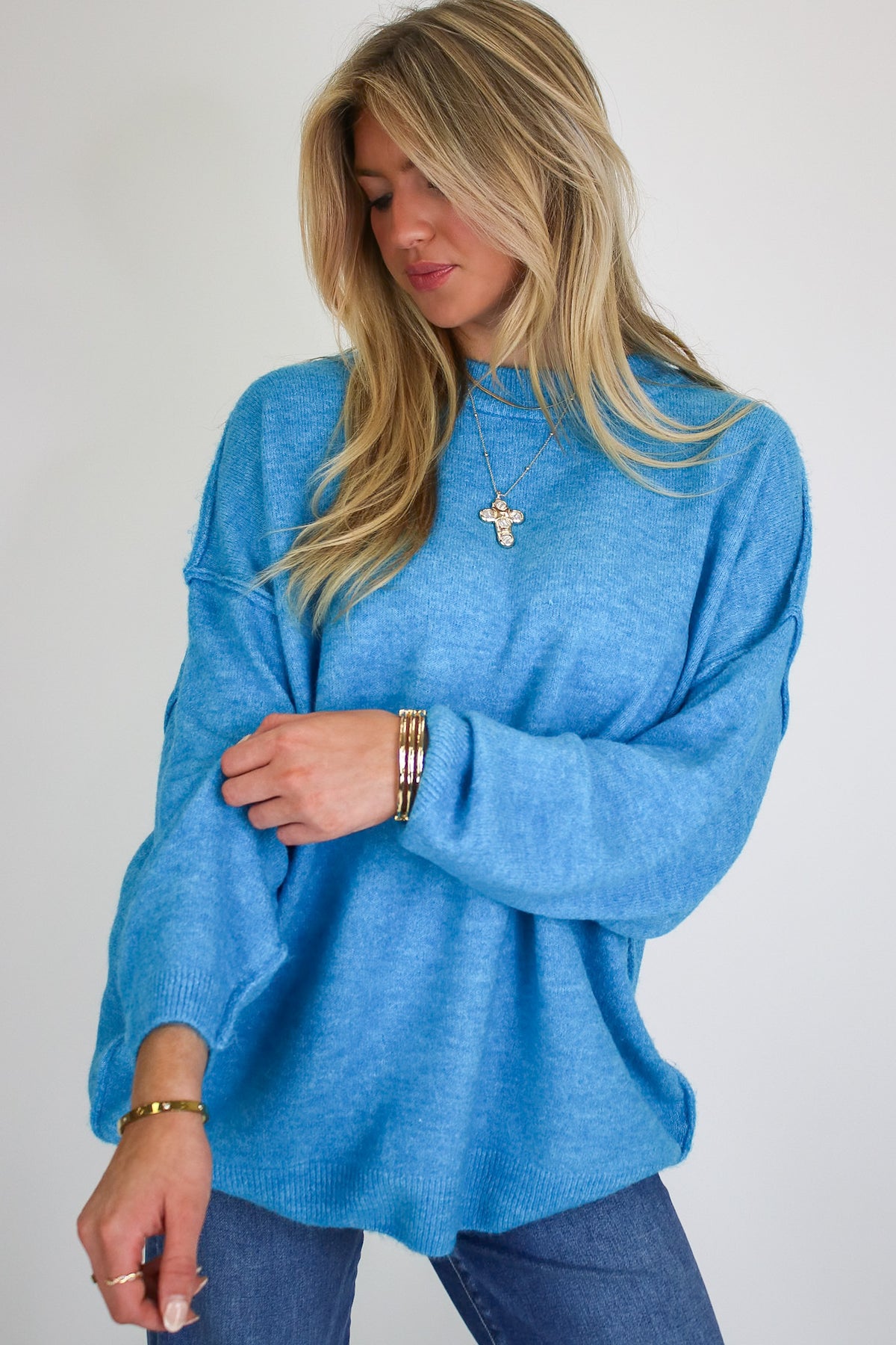 Cozy Midnights Oversized Sweater