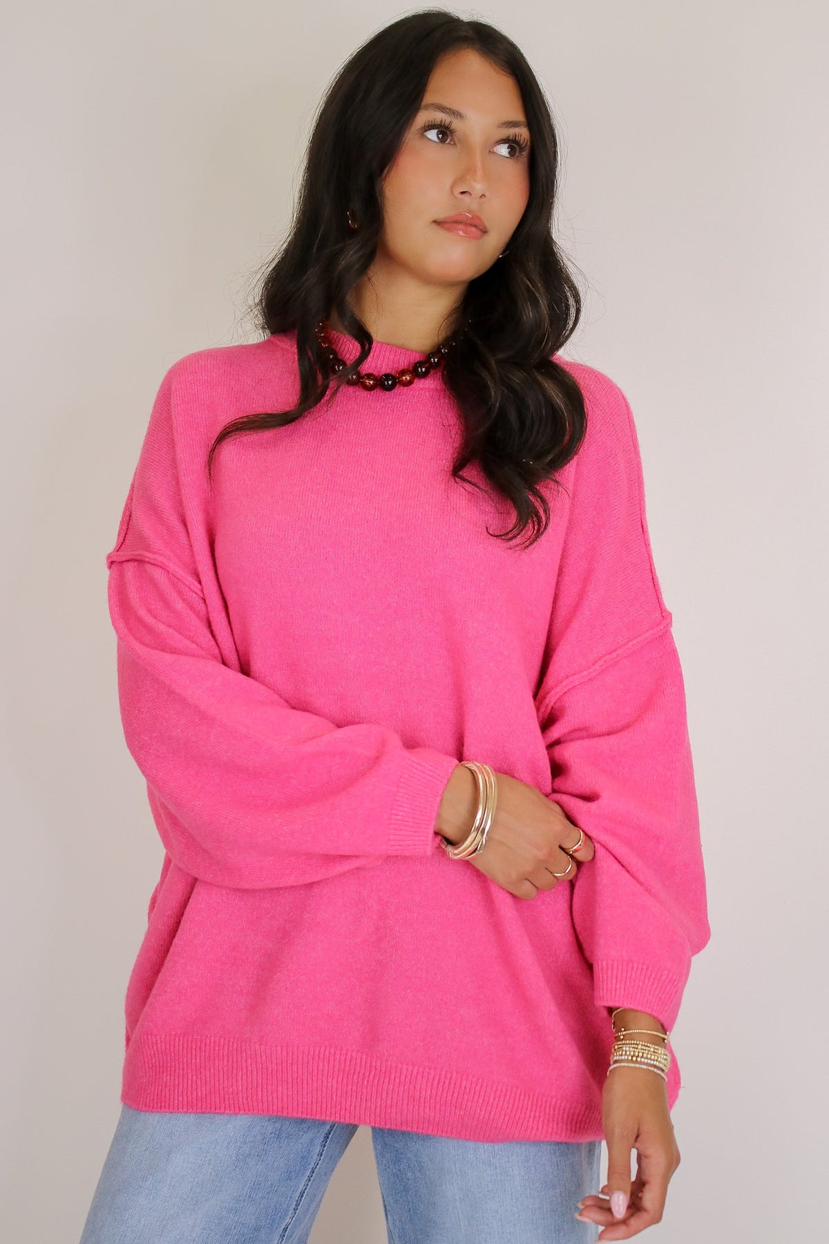 Cozy Midnights Oversized Sweater