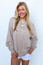 Cozy Vibes Acid Wash Oversized Pullover - BACK IN STOCK