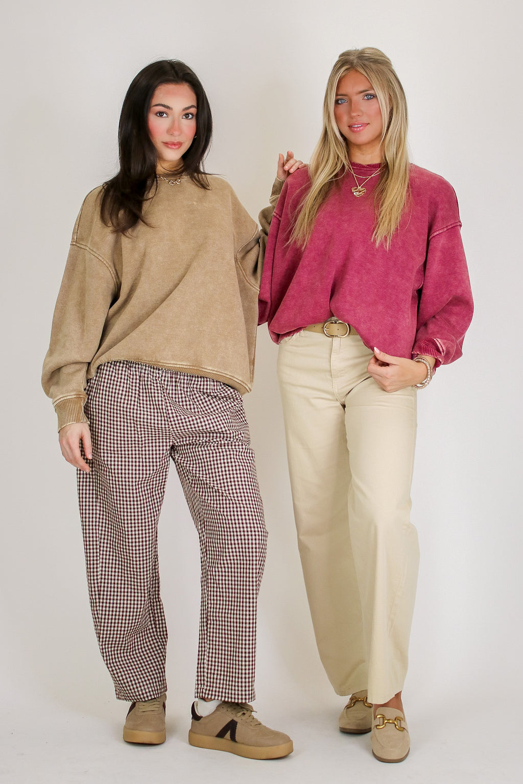 Cozy Vibes Acid Wash Oversized Pullover