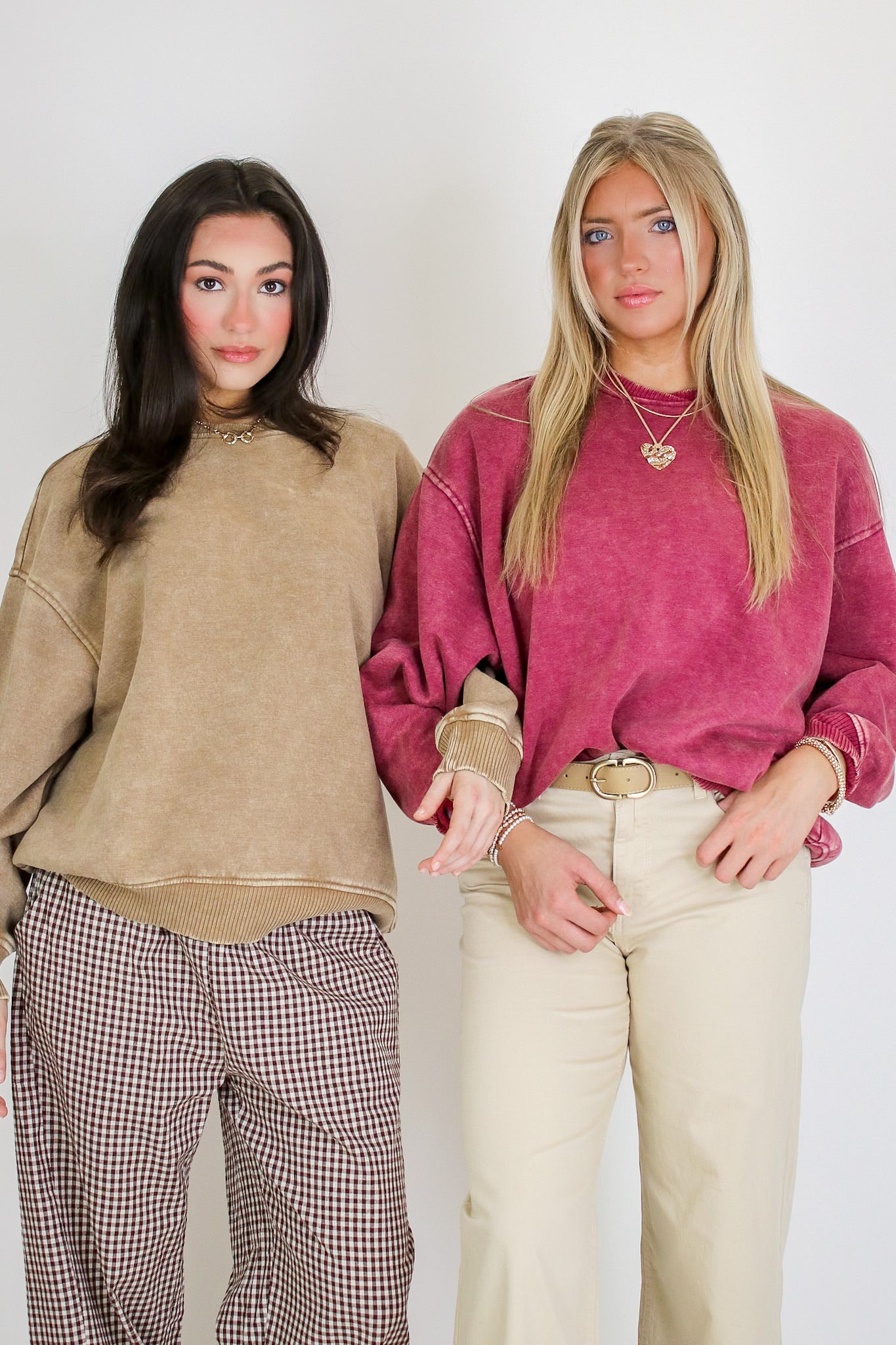 Cozy Vibes Acid Wash Oversized Pullover
