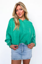 Cozy Vibes Acid Wash Oversized Pullover - BACK IN STOCK