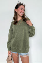 Cozy Vibes Acid Wash Oversized Pullover - BACK IN STOCK - Madison and Mallory