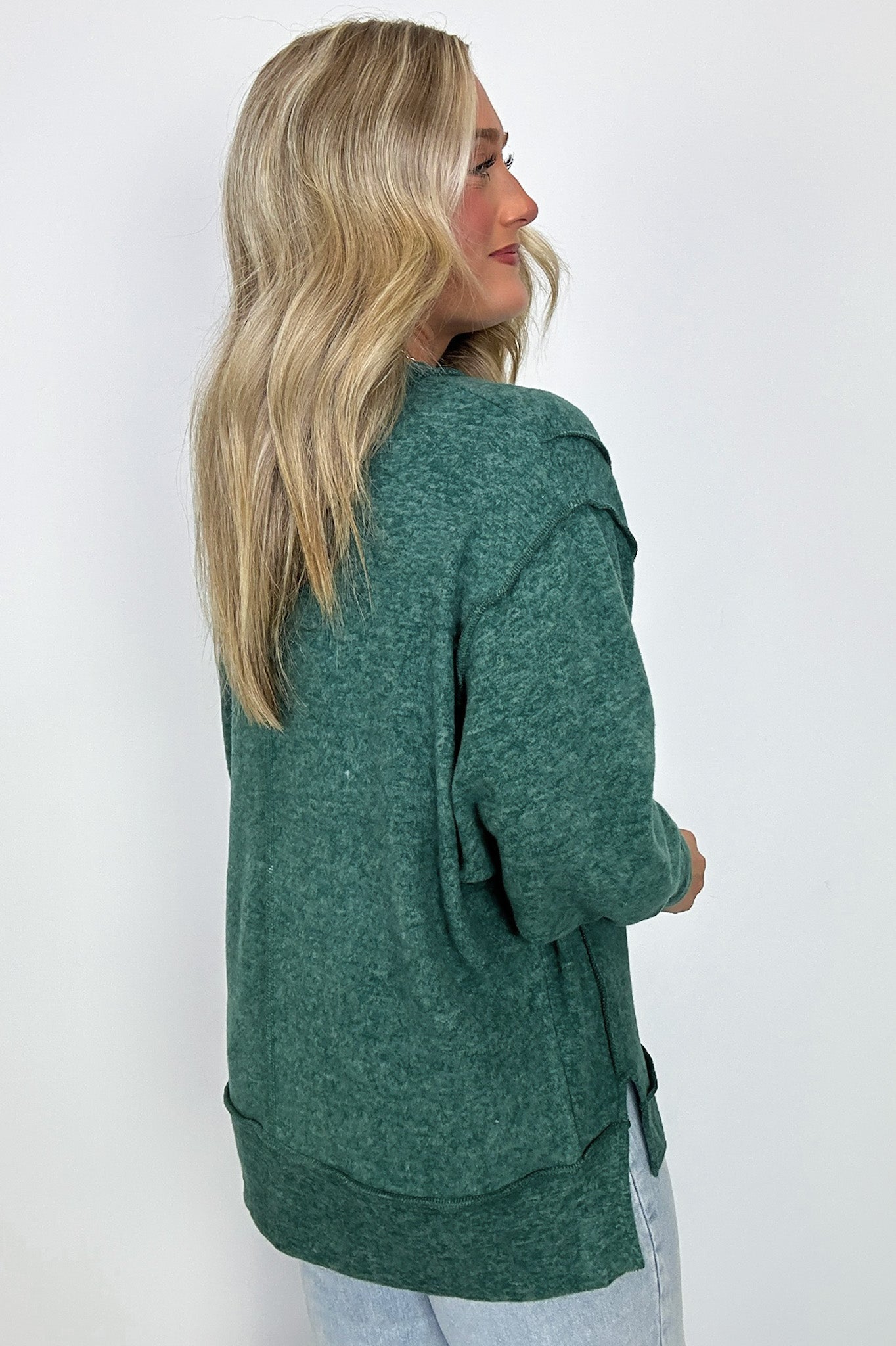  Cyndee Hacci Knit Oversized Pullover - BACK IN STOCK - Madison and Mallory