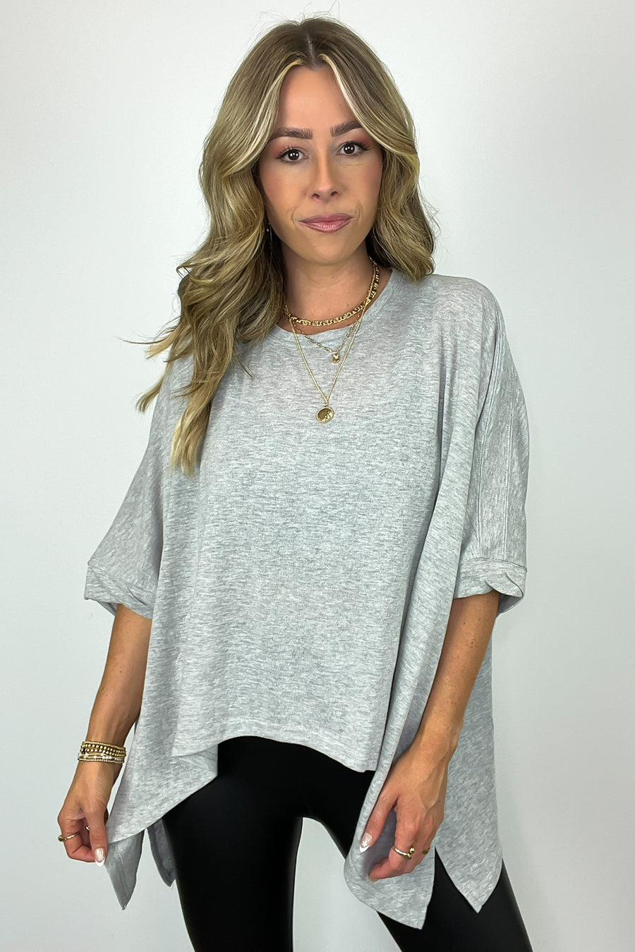  Daphney Drop Shoulder Batwing Sleeve Top - BACK IN STOCK - Madison and Mallory