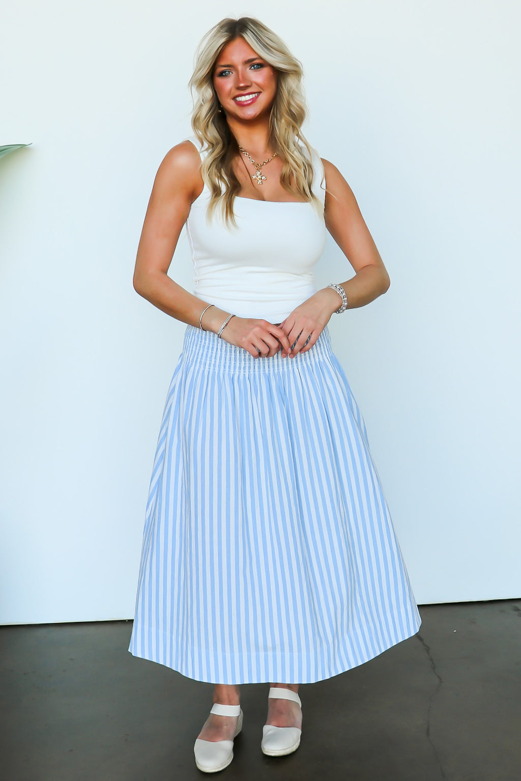 Dayline Squareneck Tank Top - Madison and Mallory