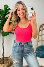  Debby Striped Ribbed Bodysuit - FINAL SALE - Madison and Mallory