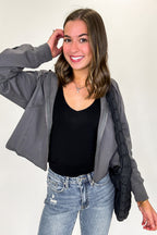 Defined Edge Seam Detail Hoodie - FINAL SALE - Madison and Mallory