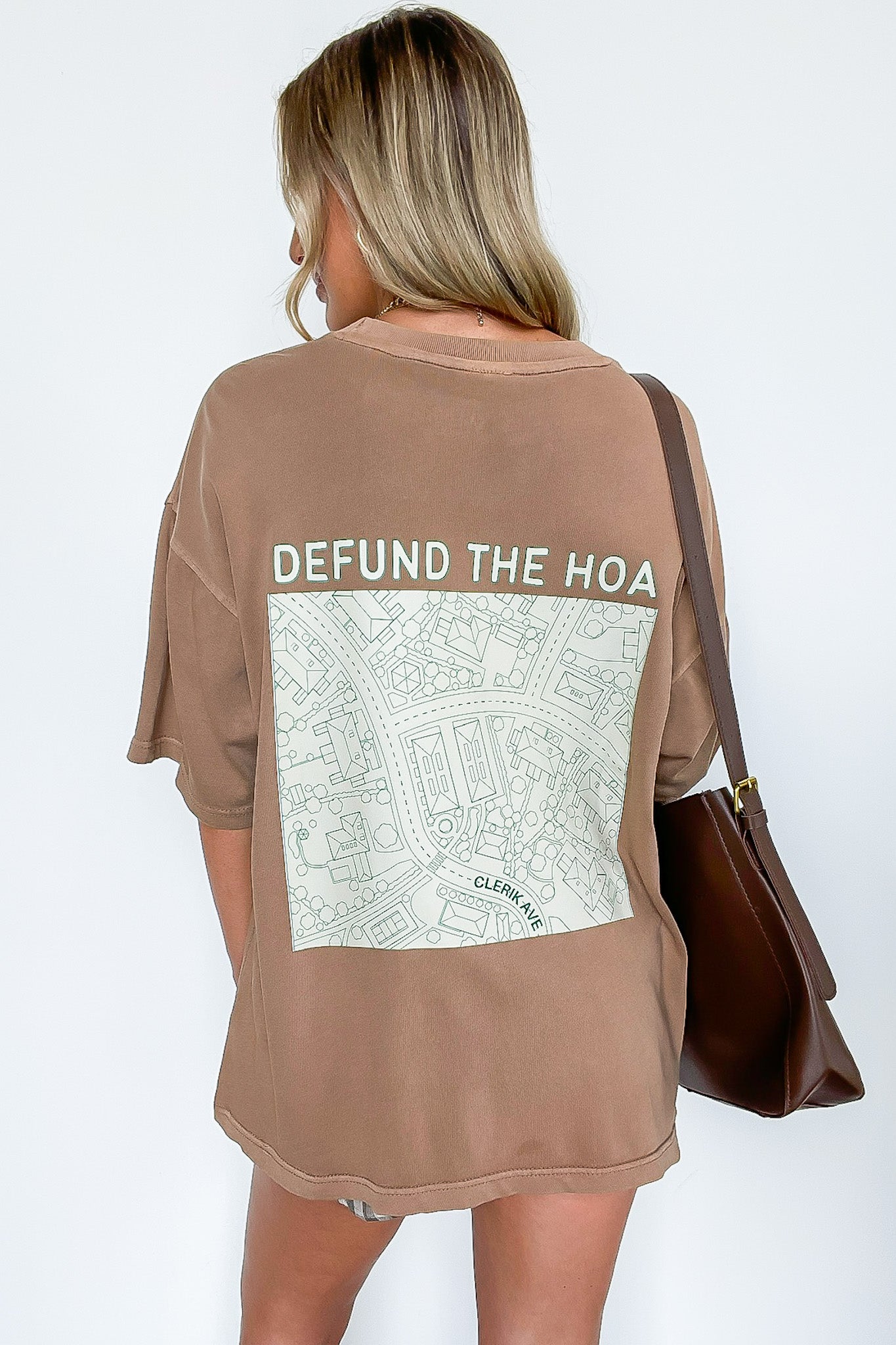 Defund the HOA Relaxed Graphic Tee - FINAL SALE - Madison and Mallory