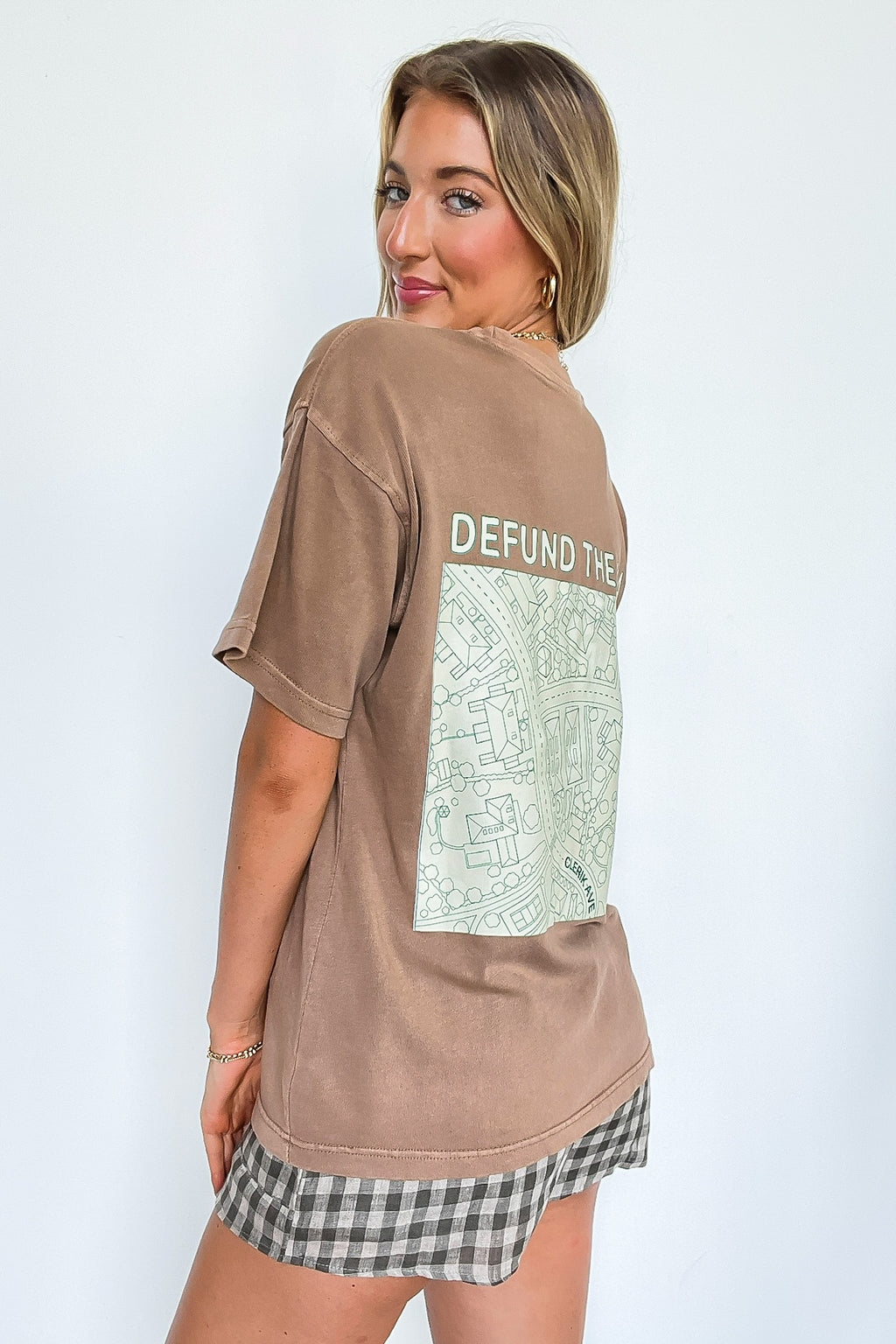 Defund the HOA Relaxed Graphic Tee - FINAL SALE - Madison and Mallory