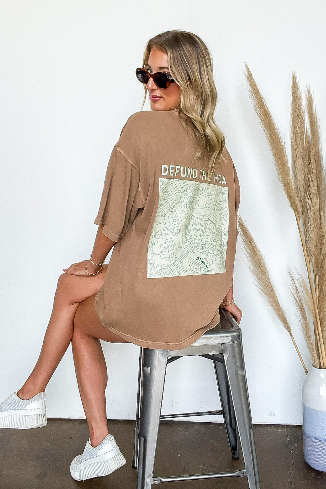 Defund the HOA Relaxed Graphic Tee - FINAL SALE - Madison and Mallory