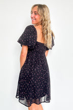 Deluxe Desire Square Neck Floral Dress - FINAL SALE - Madison and Mallory
