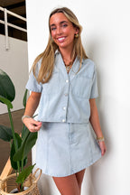 Denim Icon Skirt - Madison and Mallory