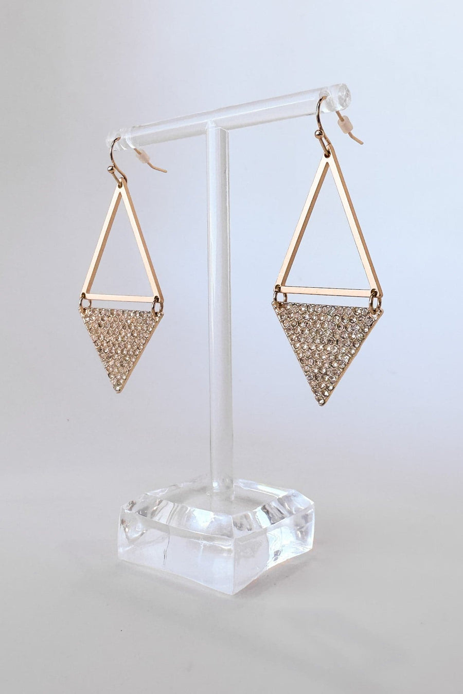  Diva Days Geo Crystal Pave Drop Earrings - Madison and Mallory