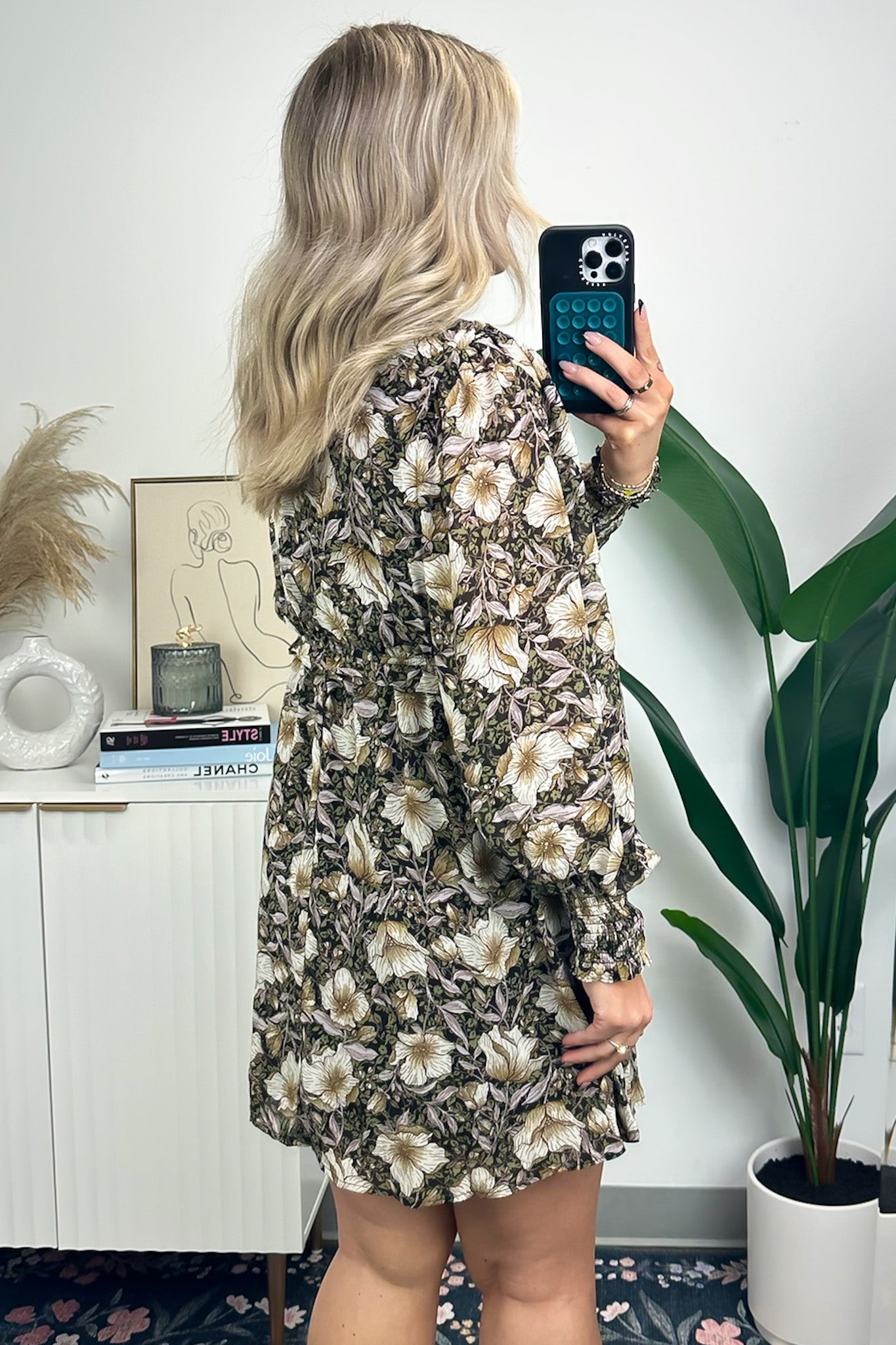  Dose of Charm V-Neck Floral Dress - FINAL SALE - Madison and Mallory