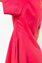Downtown Fit Flared Collared Dress - Madison and Mallory
