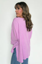 Dreamy Days Ribbed Center Seam Top - Madison and Mallory