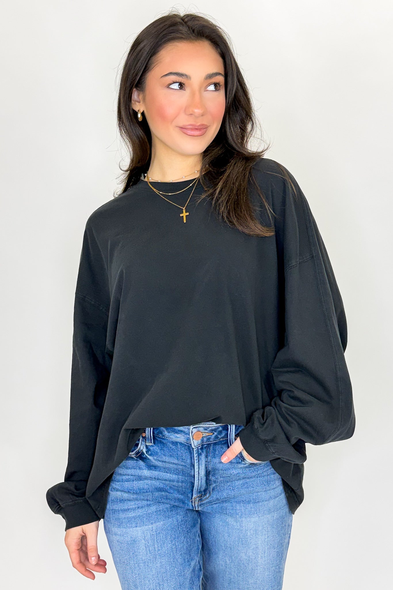 Drift Dye Oversized Top - Madison and Mallory