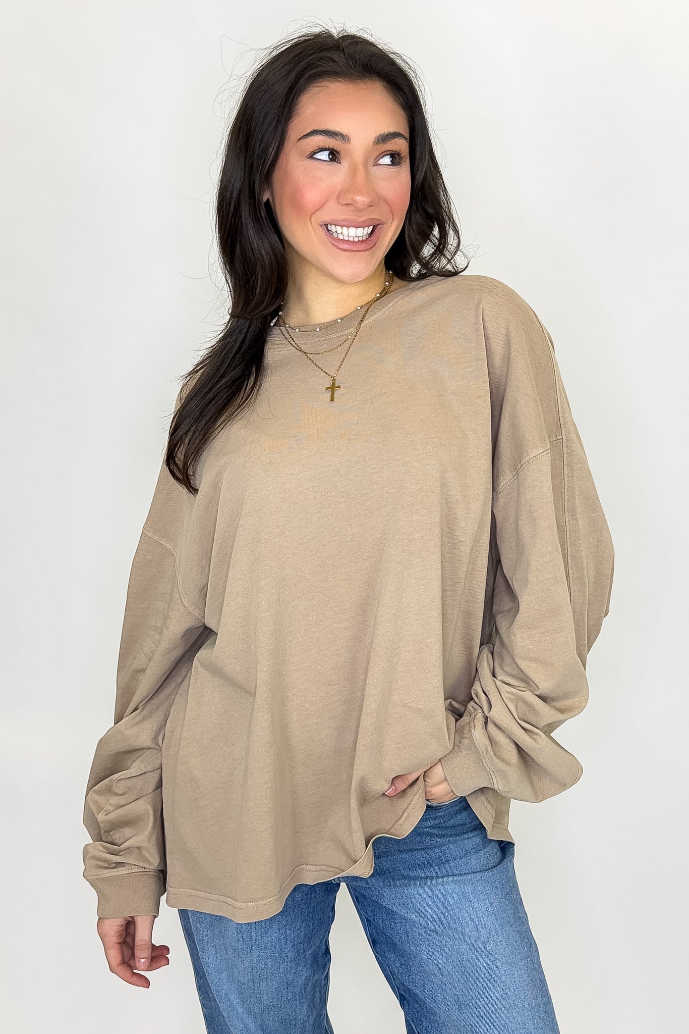 Drift Dye Oversized Top - Madison and Mallory