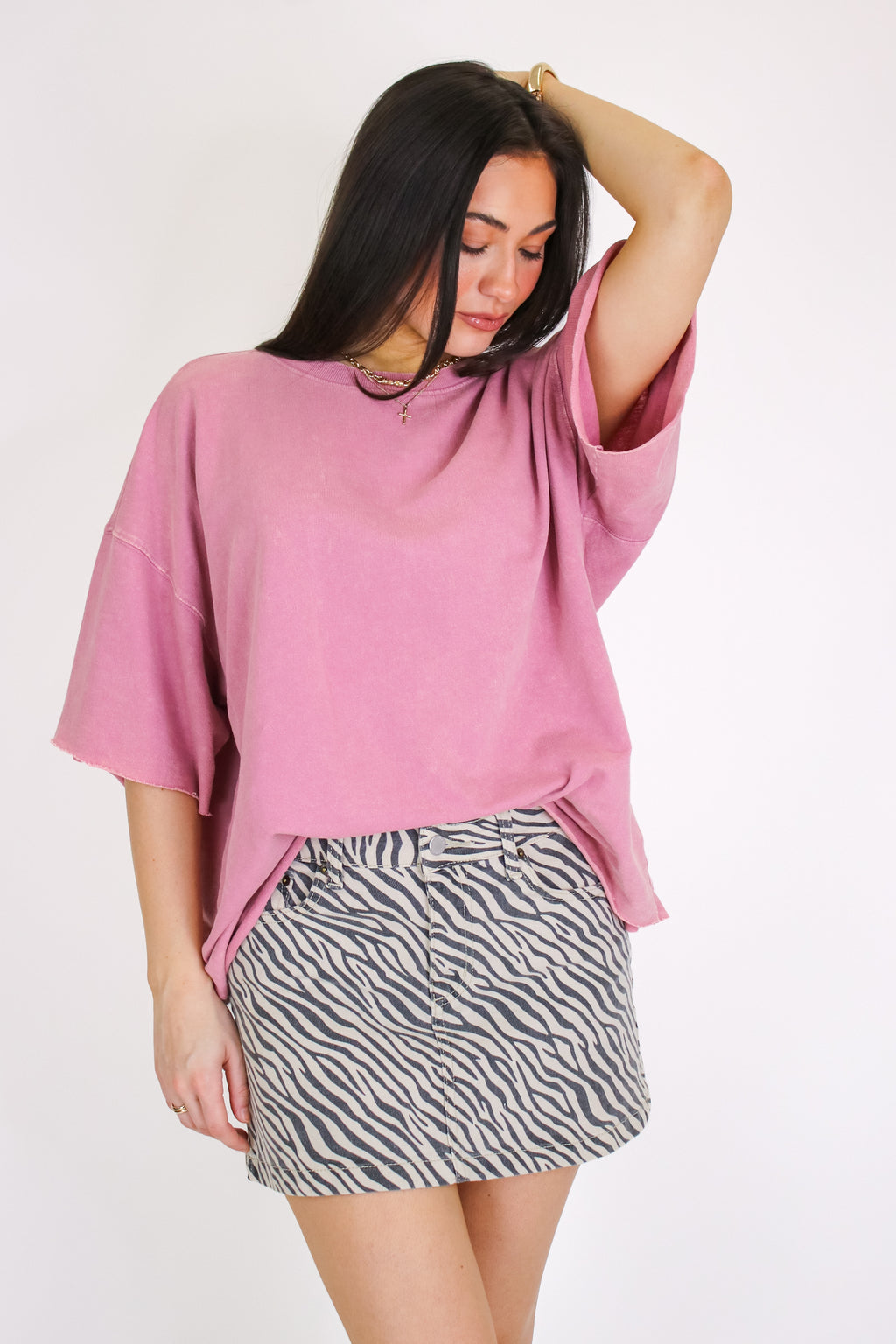 Drifting Dreams Acid Wash Relaxed Fit Top