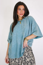 Drifting Dreams Acid Wash Relaxed Fit Top