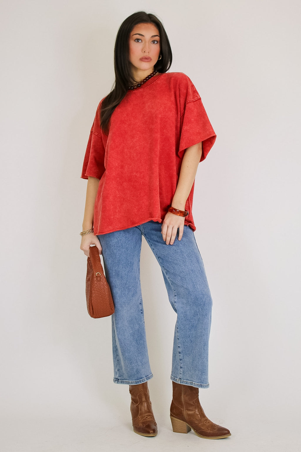 Drifting Dreams Acid Wash Relaxed Fit Top
