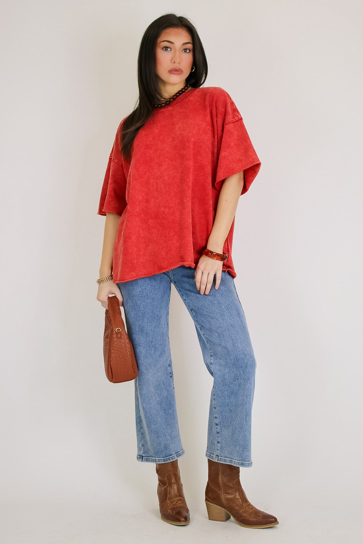 Drifting Dreams Acid Wash Relaxed Fit Top