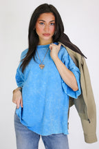 Drifting Dreams Acid Wash Relaxed Fit Top