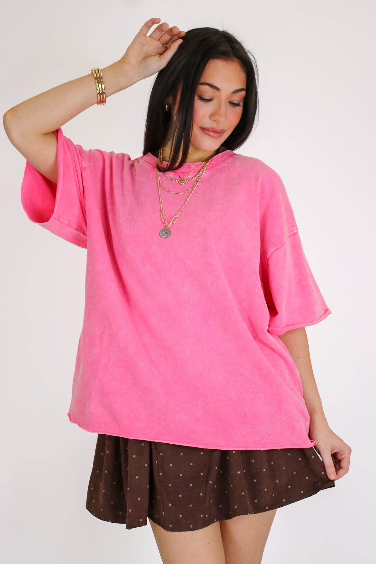 Drifting Dreams Acid Wash Relaxed Fit Top