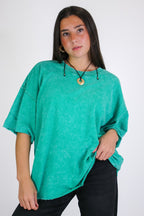 Drifting Dreams Acid Wash Relaxed Fit Top