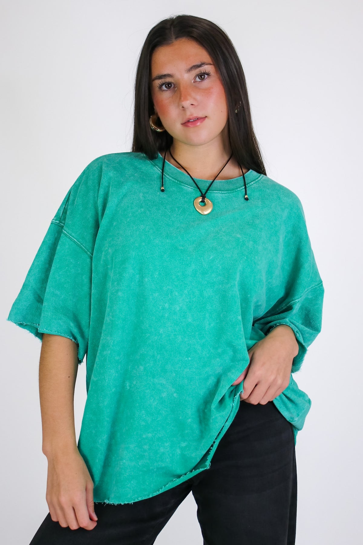Drifting Dreams Acid Wash Relaxed Fit Top