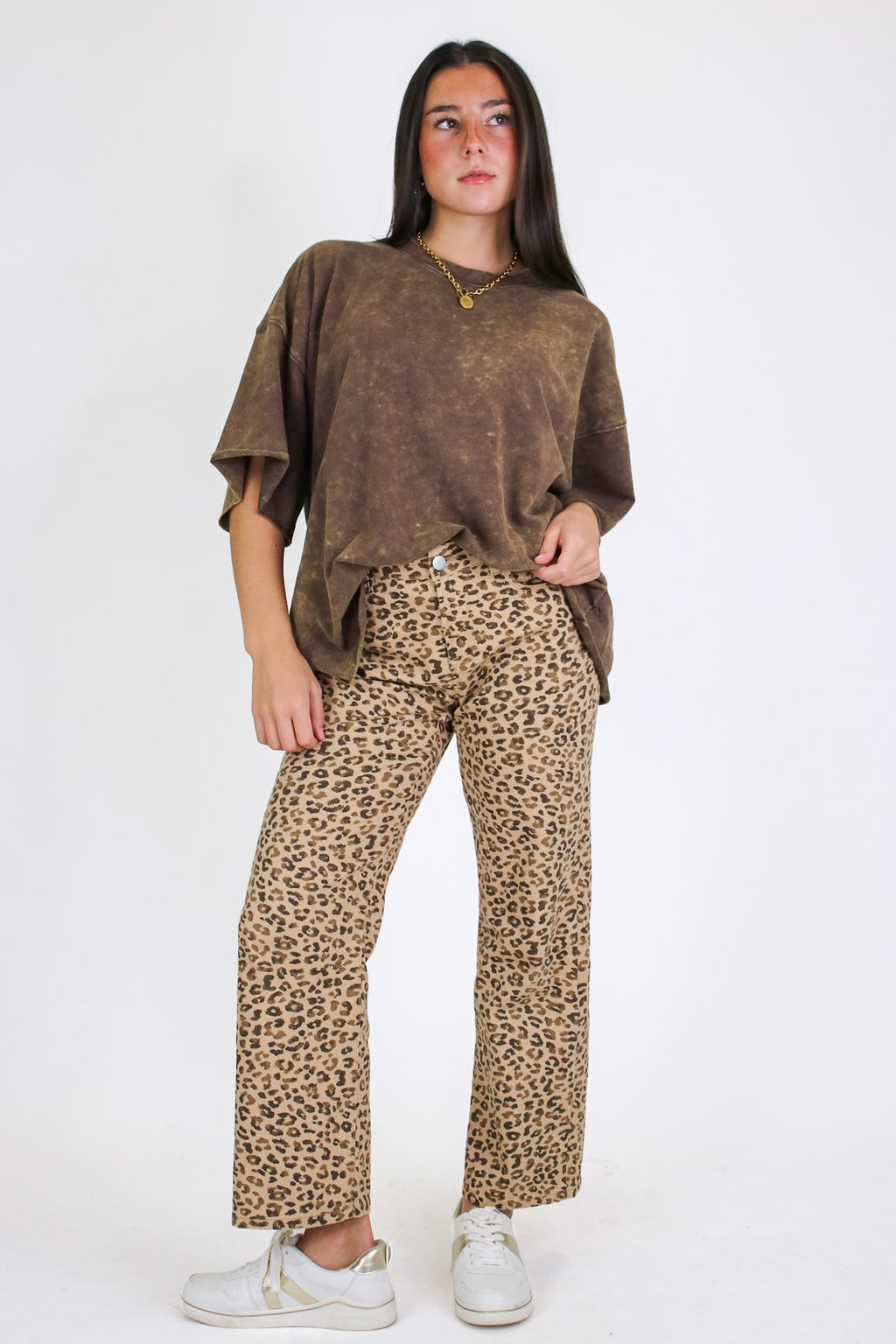 Drifting Dreams Acid Wash Relaxed Fit Top - Madison and Mallory
