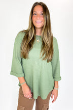 Ease Edit Relaxed Fit Top - FINAL SALE - Madison and Mallory