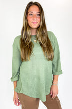 Ease Edit Relaxed Fit Top - FINAL SALE - Madison and Mallory