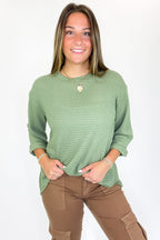 Ease Edit Relaxed Fit Top - FINAL SALE - Madison and Mallory