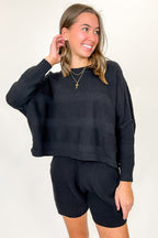 Ease Relaxed Fit Knit Top and Shorts Set - FINAL SALE - Madison and Mallory