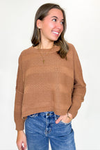 Ease Relaxed Fit Knit Top and Shorts Set - FINAL SALE - Madison and Mallory