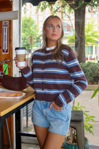 Easily Charmed Striped Cardigan - Madison and Mallory