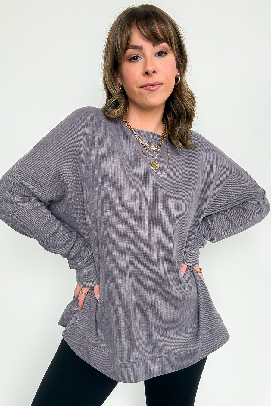  Easy Flow Slouchy Pullover - Madison and Mallory