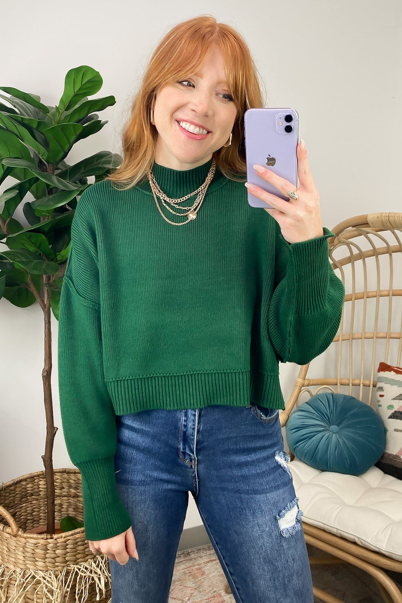  Easy Retreat Cropped Oversized Sweater | BACK IN STOCK + NEW COLORS - Madison and Mallory
