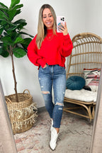  Easy Retreat Cropped Oversized Sweater | BACK IN STOCK + NEW COLORS - Madison and Mallory